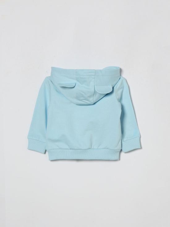 26SS [키즈] 모스키노 풀오버 MUF067LCA19 40304 Blue - MOSCHINO