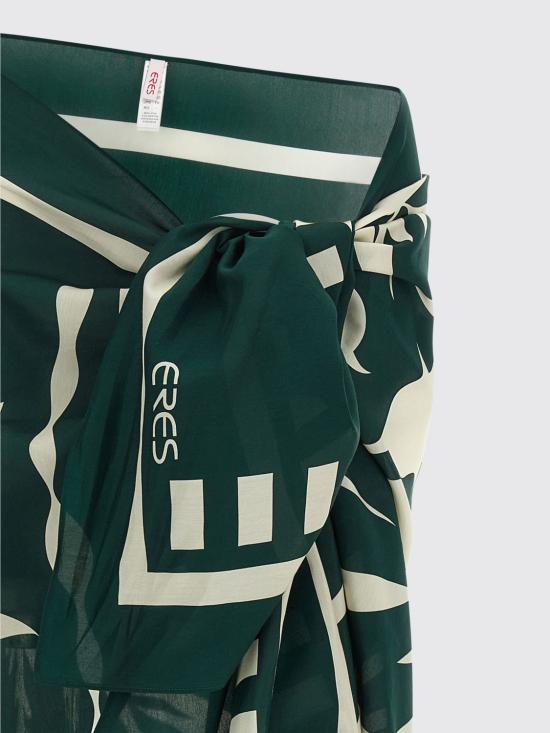 26SS 에레스 롱 스커트 082603 SCARABEEPANAMA Forest Green - ERES