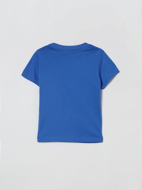 26SS [키즈] 모스키노 티셔츠 HWM058LAA01 40630 Gnawed Blue - MOSCHINO