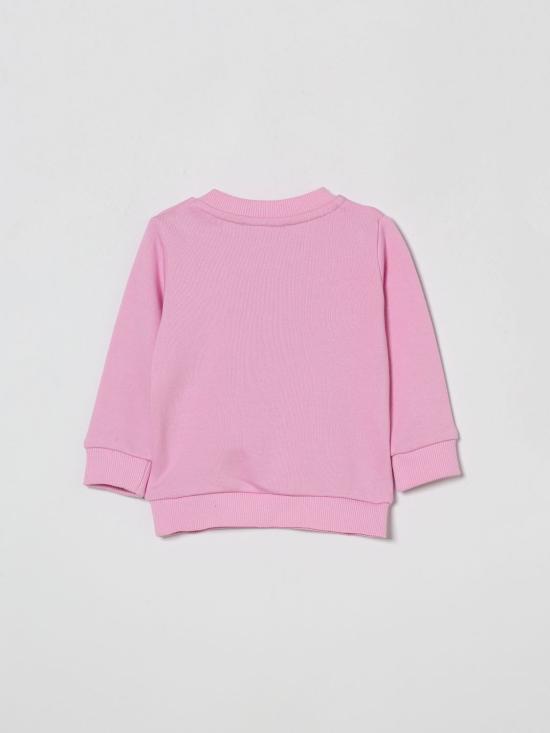 26SS [키즈] 모스키노 풀오버 MGF02KLCA52 51473 Pink - MOSCHINO