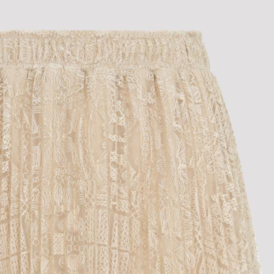 26SS 에르마노 설비노 롱 스커트 D482O761FDUCX Neutrals - ERMANNO SCERVINO