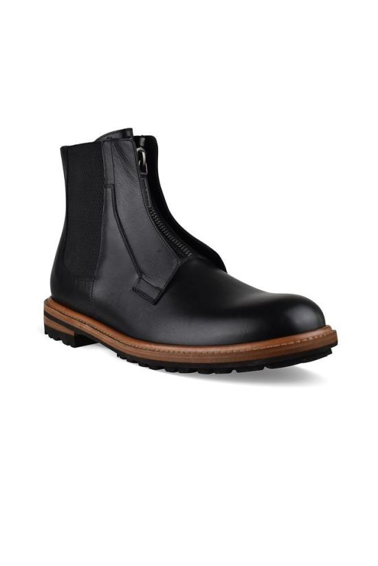  돌체앤가바나 부츠 블랙 가죽 첼시 - DOLCE & GABBANA