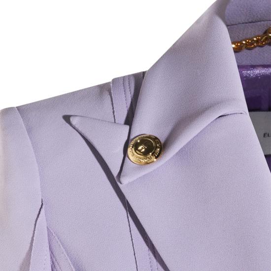 26SS 엘리자베타프랜치 수트 자켓 GI21861E2EV7 Purple - ELISABETTA FRANCHI