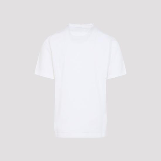 26SS 에르메네질도제냐 반팔 티셔츠 UH335A3 H771 White - ERMENEGILDO ZEGNA