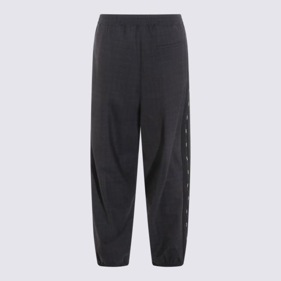 26SS 모스키노 스트레이트 팬츠 261ZZ031402261191 Grey - MOSCHINO