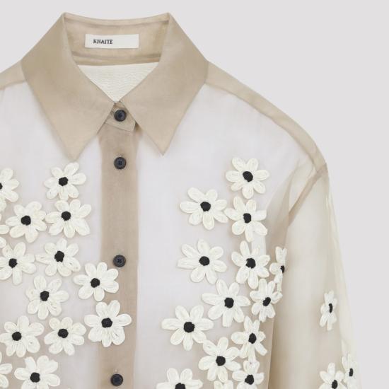 26SS 케이트 블라우스 2477343 W343 Grey - KHAITE