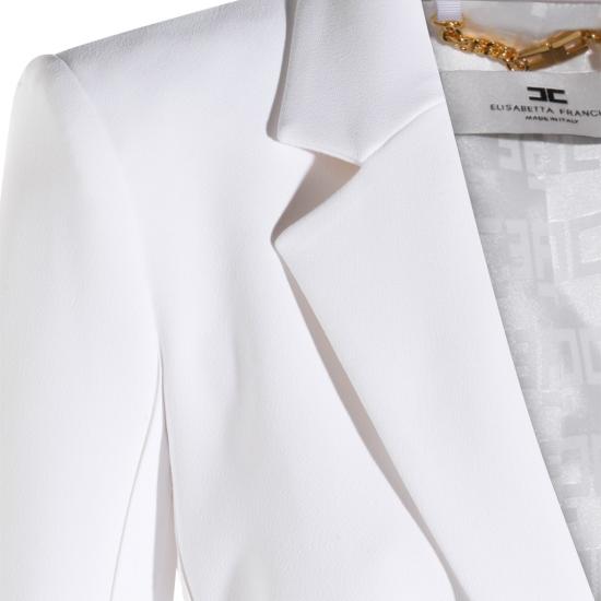 26SS 엘리자베타프랜치 자켓 GI21661E2360 White - ELISABETTA FRANCHI
