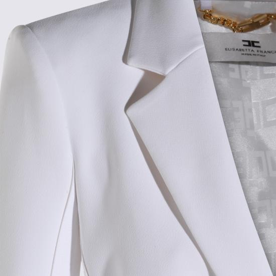 26SS 엘리자베타프랜치 수트 자켓 GI21661E2360 White - ELISABETTA FRANCHI