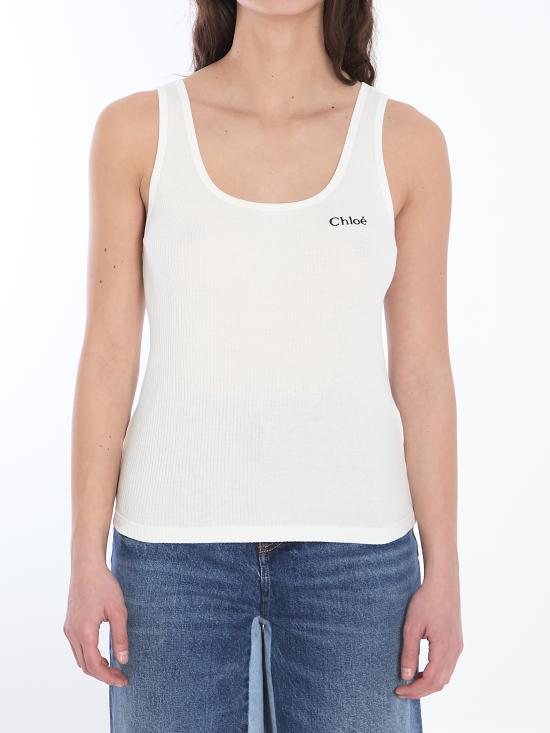 26SS 끌로에 반팔 티셔츠 CH25SJH12180 WHITE