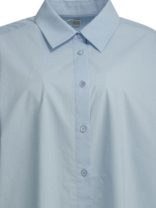 26SS 토템 셔츠 252 WRT0480 FB0415 206SKY Light blue - TOTEME