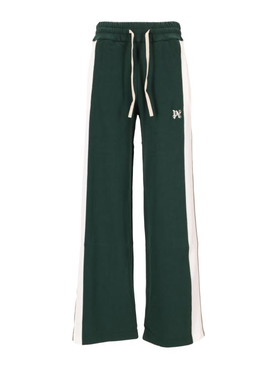 26FW 팜앤젤스 스트레이트 팬츠 PWCH028F25FAB001 5203 DARK GREEN OFF WHITE