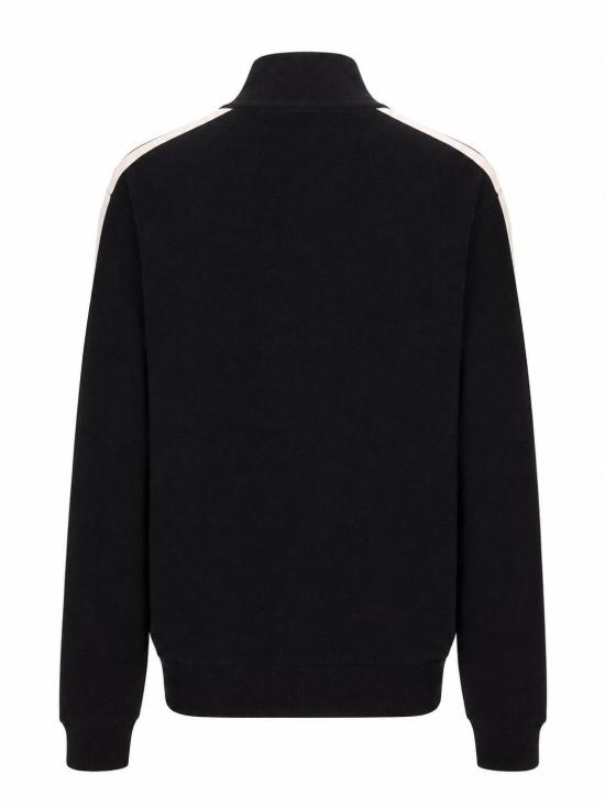 26FW 팜앤젤스 스웨터 PWHA062F25KNI001 1003 BLACK OFF WHITE - PALM ANGELS