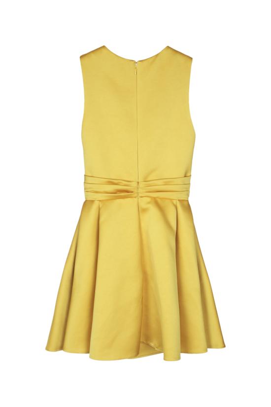 26SS 엘리자베타프랜치 미디 원피스 AB87261E2 EV4 GIALLO - ELISABETTA FRANCHI