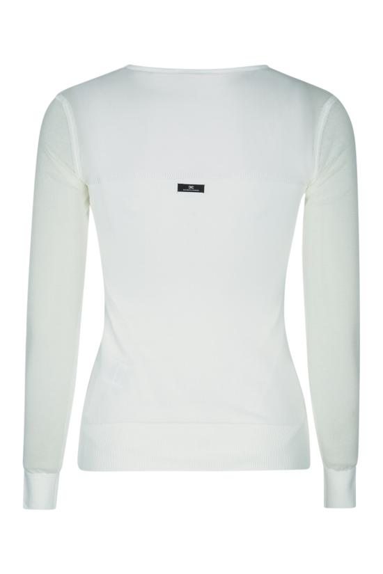 26SS 엘리자베타프랜치 스웨터 MK63Q61E2 360 AVORIO - ELISABETTA FRANCHI