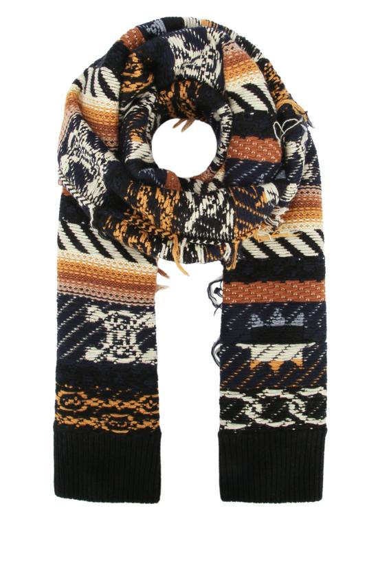 26SS 셀린느 머플러/스카프 2AW902R86 GHO7 IVORYBLACKYELLOW