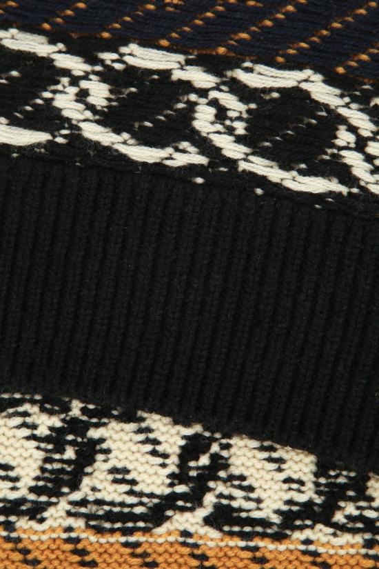 26SS 셀린느 머플러/스카프 2AW902R86 GHO7 IVORYBLACKYELLOW - CELINE