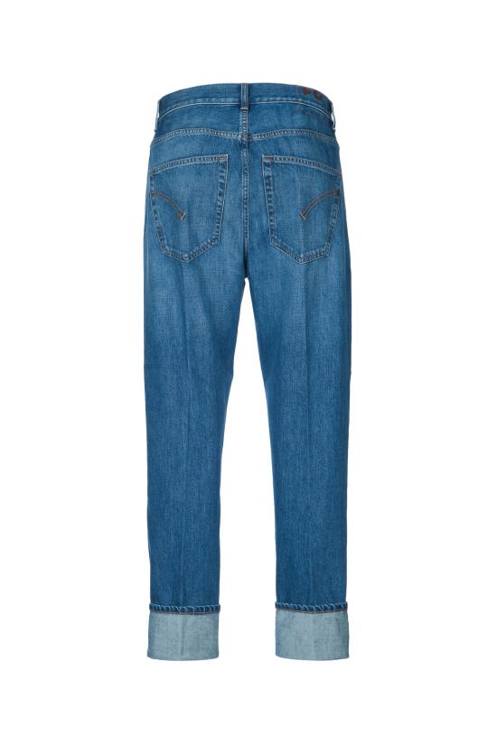 26SS 돈답 스트레이트 팬츠 UP612DFE286UMR3DU 800 Blue - DONDUP