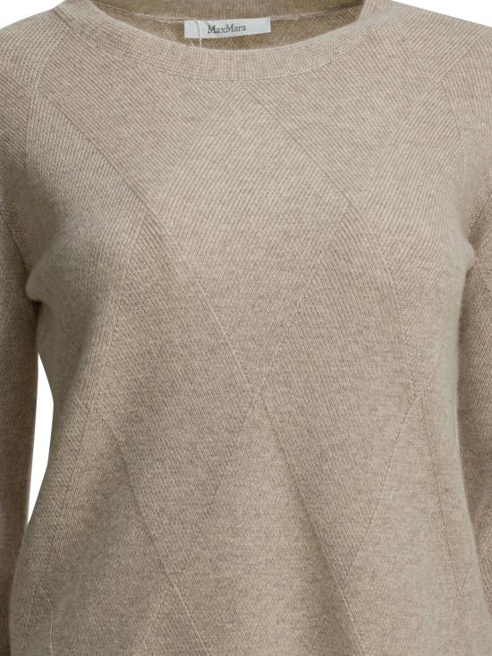 26SS 막스마라 스웨터 2611361078600MXPBAFFO002 Beige - MAX MARA