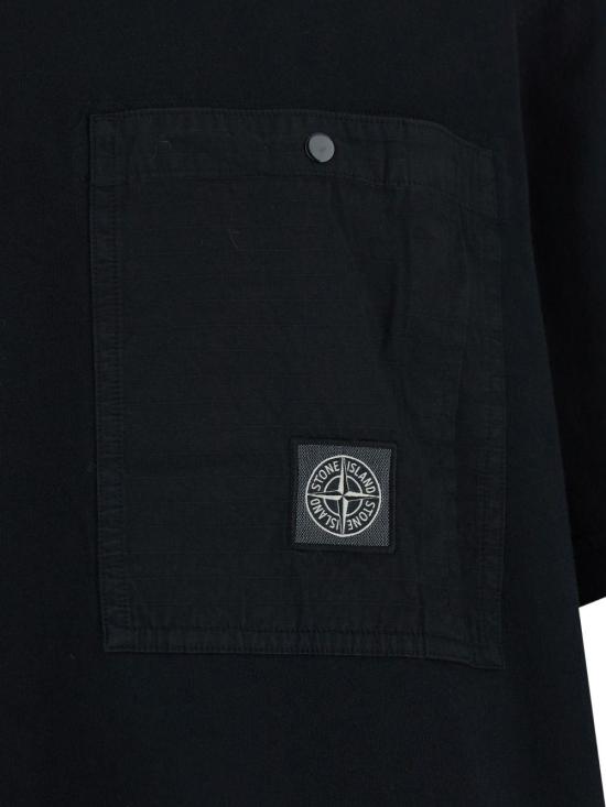 26SS 스톤 아일랜드 폴로 티셔츠 L1S152100004S0115 V0029 BLACK - STONE ISLAND
