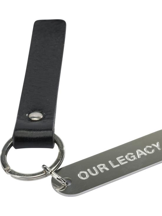 26SS 아워레가시 키링 A4258RBBLACK LEATHER - OUR LEGACY