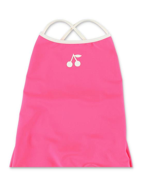 26SS [키즈] 봉쁘앙 원피스 수영복 S06GSSW00006 026A FLUO PINK - BONPOINT