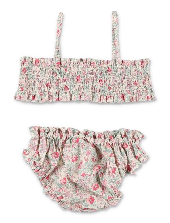 26SS [키즈] 봉쁘앙 비키니 S06GSSW00003 528 RASPBERRY FLOWERS - BONPOINT