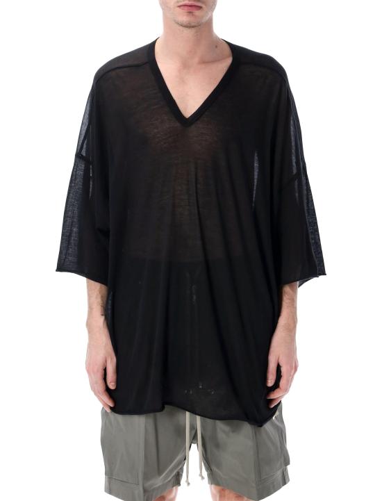 26SS 릭 오웬스 폴로 티셔츠 RR01F2279UC 09 BLACK