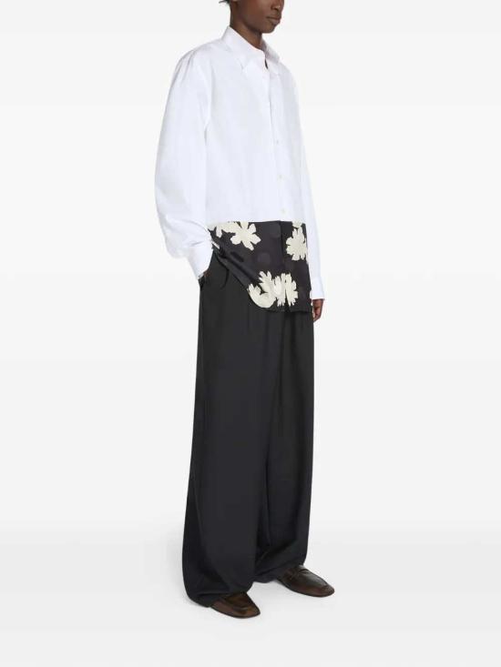 26SS 드리스 반 노튼 긴팔 셔츠 2610207143314 WHITE 1 - DRIES VAN NOTEN