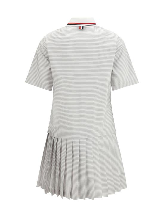 26SS 톰브라운 미디 원피스 FDSF44A07878 035 GREY - THOM BROWNE