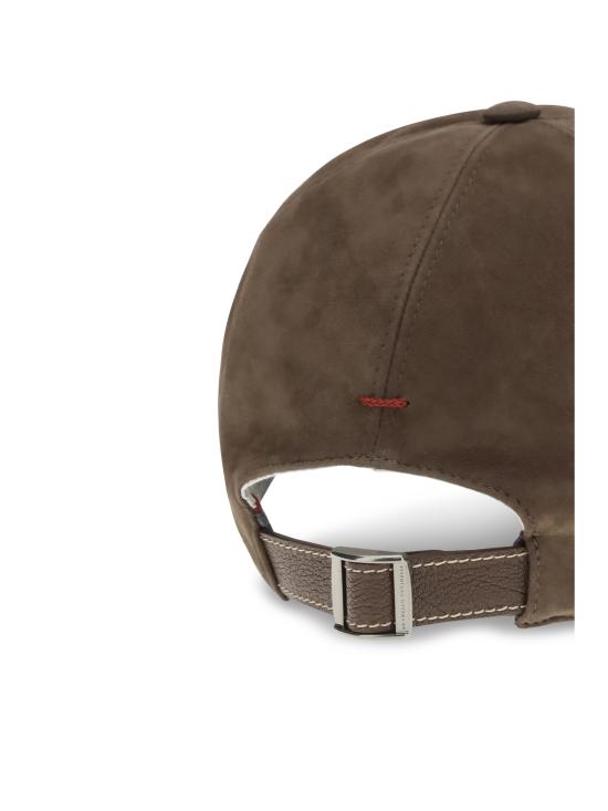 26SS 브루넬로 쿠치넬리 모자 MPCLF9850 CMP46 BROWN - BRUNELLO CUCINELLI