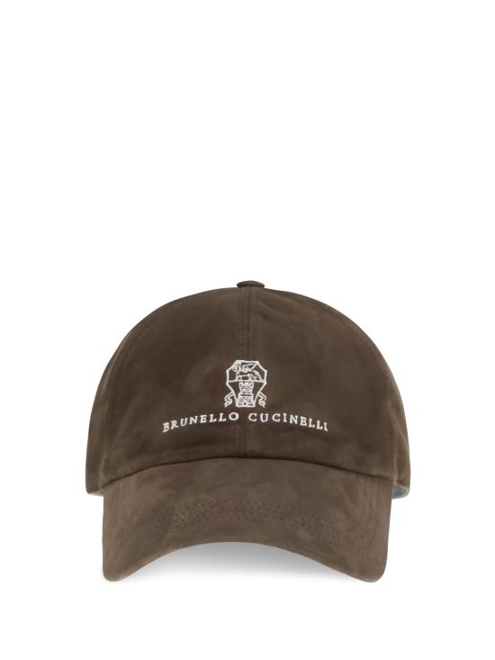 26SS 브루넬로 쿠치넬리 모자 MPCLF9850 CMP46 BROWN