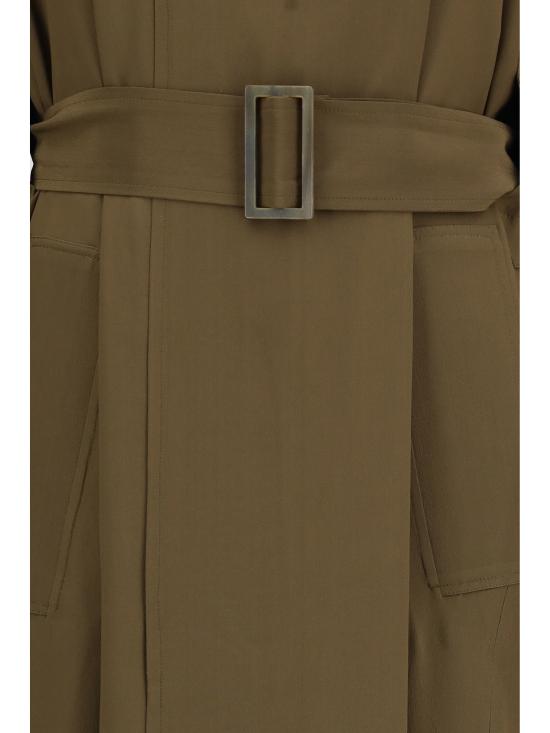 26SS 페타르 페트로브 트렌치 코트 CO01092 0024 GREEN - PETAR PETROV