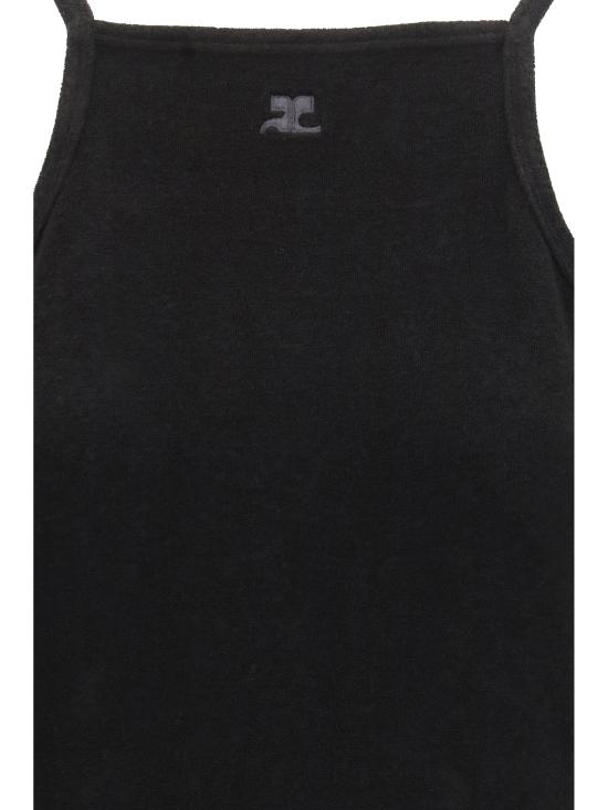 26SS 쿠레쥬 미디 원피스 126JRO812JS0264 9999 BLACK - COURREGES