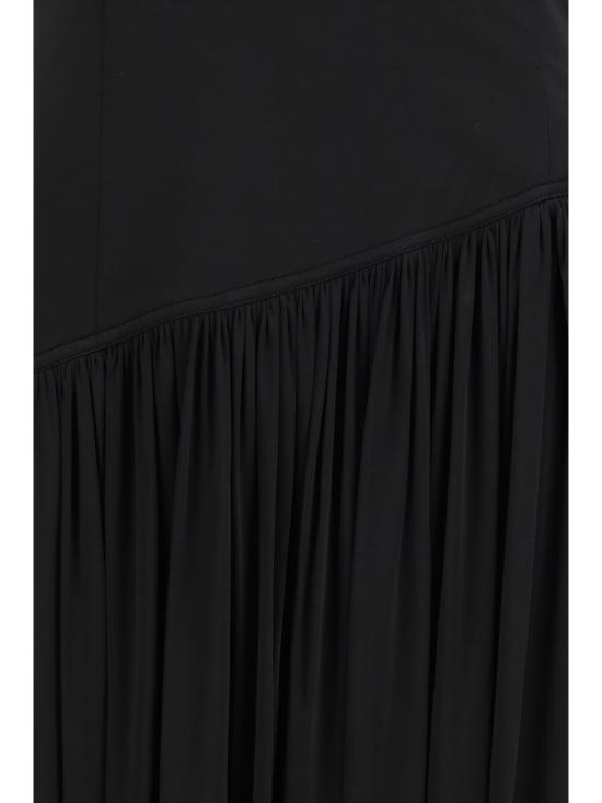 26SS 살바토레 페라가모 롱 원피스 788520 001 BLACK - SALVATORE FERRAGAMO