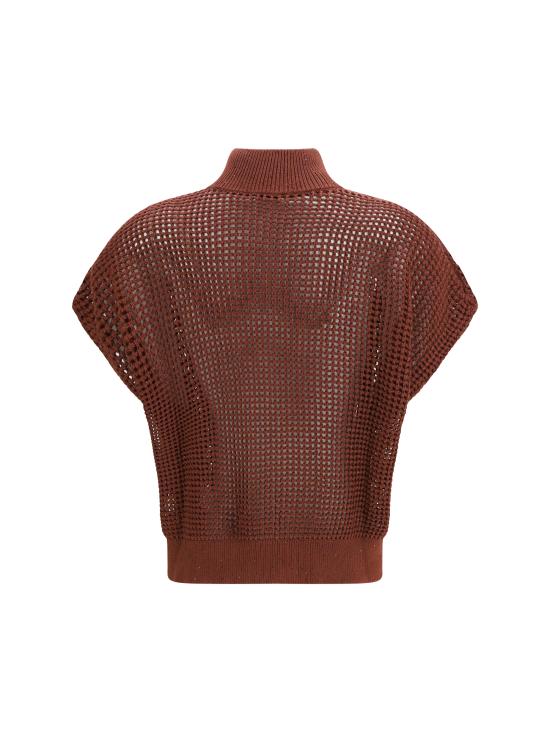 26SS 브루넬로 쿠치넬리 스웨터 MDV762136 C9092 BORDEAUX - BRUNELLO CUCINELLI