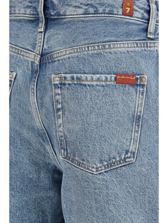 26SS 세븐포올맨카인드 숏팬츠 7U87CE35 U7STW BLUE - 7 FOR ALL MANKIND