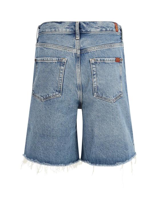 26SS 세븐포올맨카인드 숏팬츠 7U87CE35 U7STW BLUE - 7 FOR ALL MANKIND