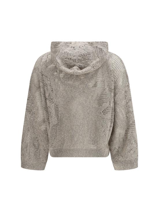 26SS 브루넬로 쿠치넬리 스웨터 MDT771009 C9089 BEIGE - BRUNELLO CUCINELLI