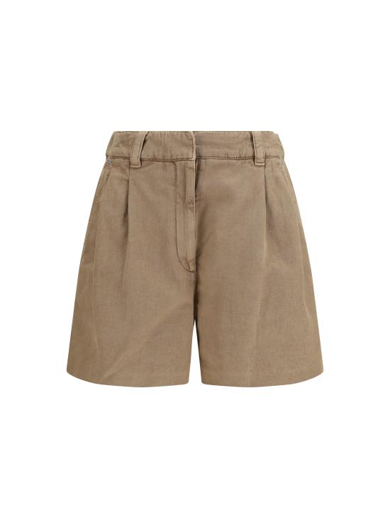 26SS 브루넬로 쿠치넬리 숏팬츠 ML996P5761 C1799 BEIGE