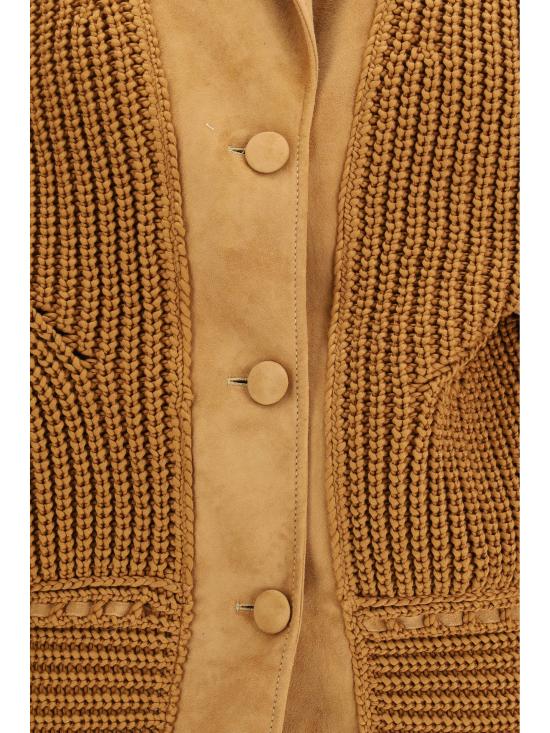 26SS 에르마노 설비노 스웨터 D485D302IPUTK 71044 BROWN - ERMANNO SCERVINO