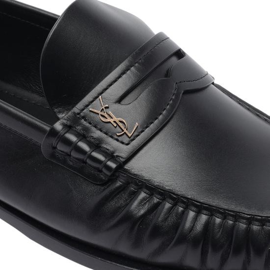 26SS 생로랑 로퍼 820618 AAELH1000 Black - SAINT LAURENT