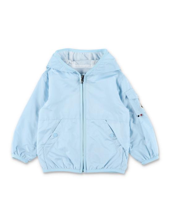 26SS [키즈] 몽클레어 롱 자켓/코트 1A0001653A5E 711 Blu