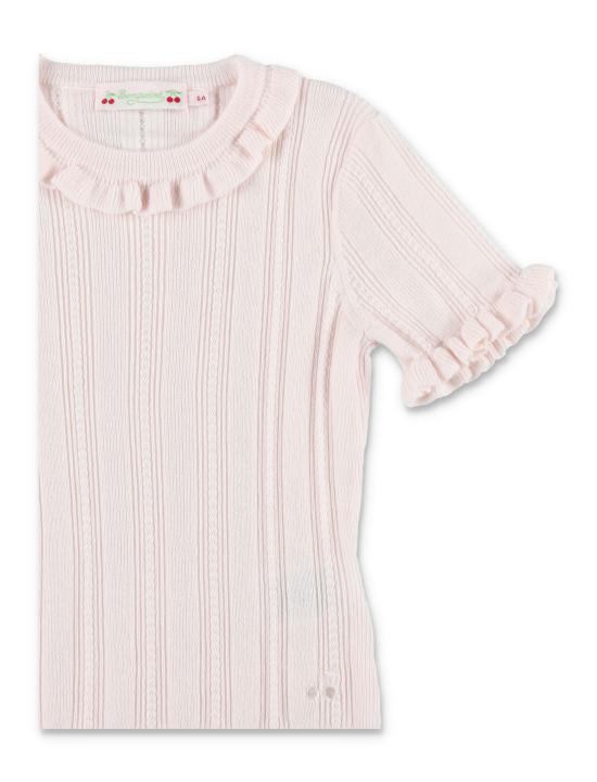 26SS [키즈] 봉쁘앙 캐시미어 니트 S06GJUK00008 025 PALE PINK - BONPOINT