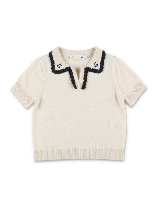 26SS [키즈] 봉쁘앙 캐시미어 니트 S06GJUK00006 103 UPB ECRU