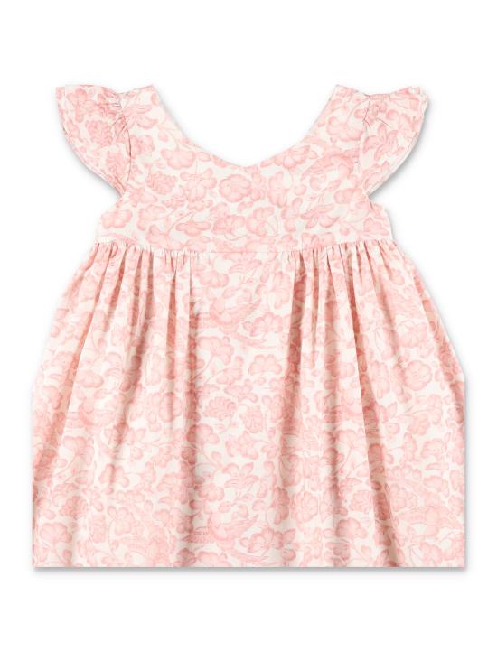 26SS [키즈] 봉쁘앙 원피스 S06GDRW00024 524C FL BEIGE ROSE - BONPOINT