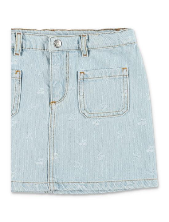 26SS [키즈] 봉쁘앙 스커트 S06GSKW00008 610 IMP CIEL - BONPOINT