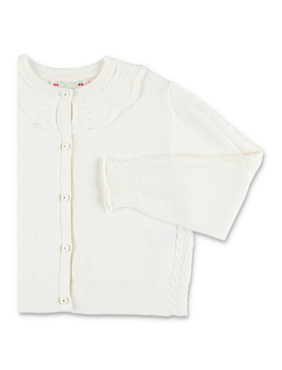 26SS [키즈] 봉쁘앙 가디건 S06GCAK00018 008 Bianco - BONPOINT