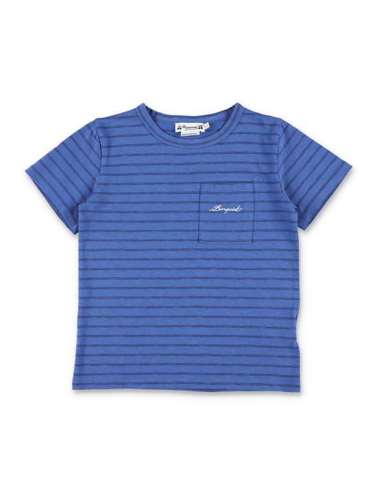 26SS [키즈] 봉쁘앙 티셔츠 S06BTSK00011 273 BLUE INTENSE