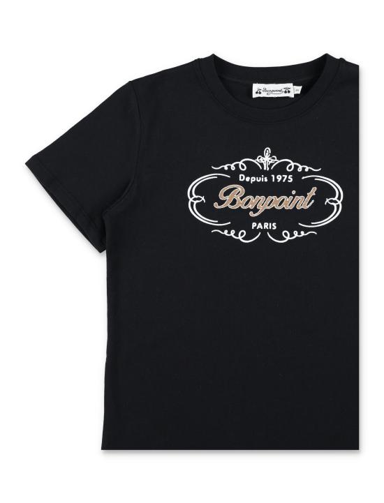 26SS [키즈] 봉쁘앙 티셔츠 S06BTSK00007 199A Nero - BONPOINT