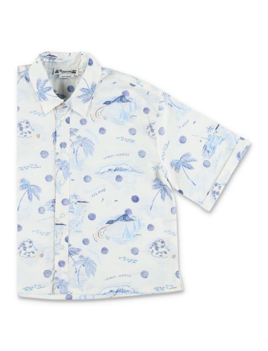 26SS [키즈] 봉쁘앙 티셔츠 S06BSHW00015 615 INK PRINT - BONPOINT